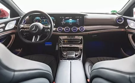mercedes cls volante sportivo