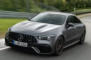 mercedes cla amg coupe grigia