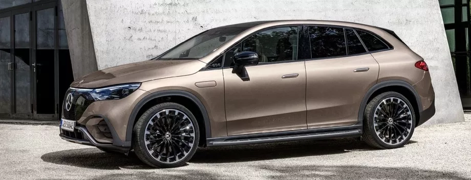 nuova eqe suv 2023 design esterno