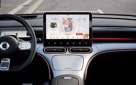 smart #1 illuminazione interni