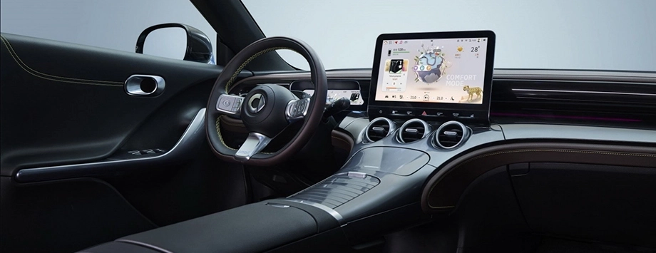 nuova smart #3 interni plancia e volante