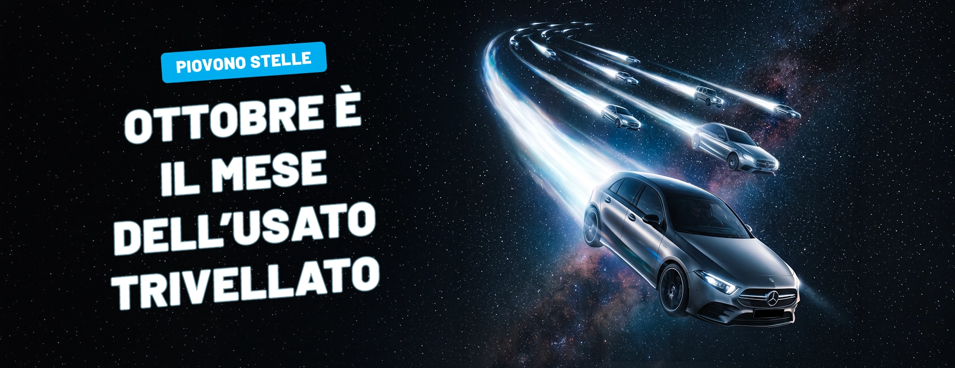 Stelle d'Ottobre: il mese delle Mercedes usate e garantite Trivellato