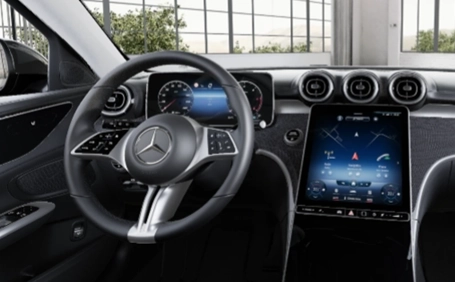 interni mercedes Classe c sw all terrain abitacolo