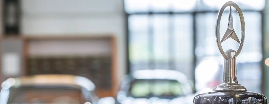 Centro Mercedes auto d'epoca