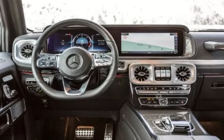 mercedes classe g interni