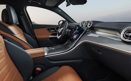 interni Mercedes GLC Coupé sedili