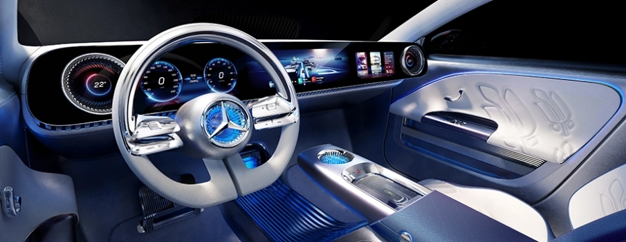 mercedes concept cla plancia