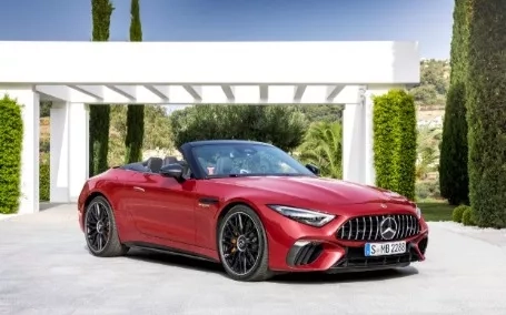 nuova mercedes sl amg design frontale