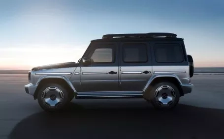 mercedes eqg laterale