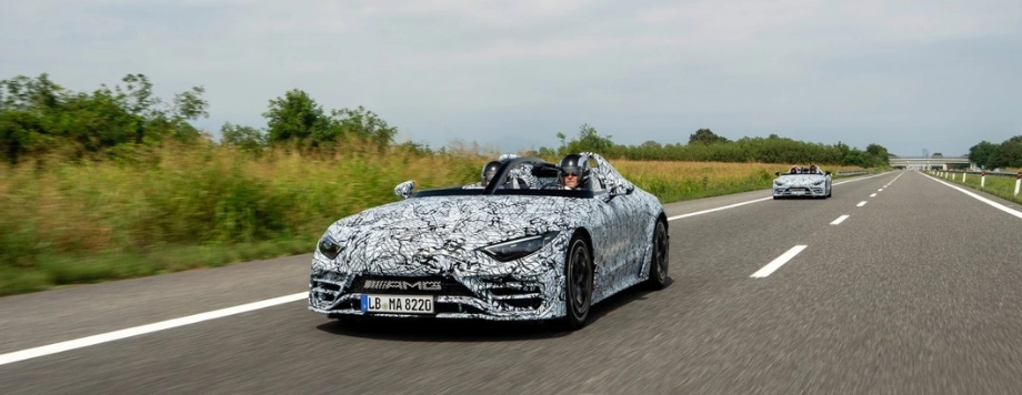 Mercedes-AMG PureSpeed test Italia