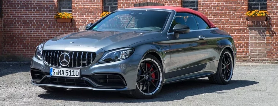 mercedes classe c amg cabrio design frontale