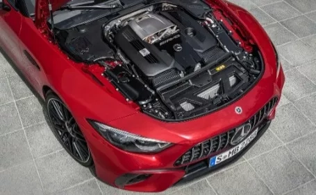 mercedes sl amg motore