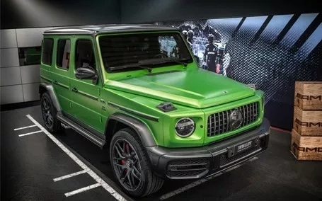 classe g amg magno heroes 2022 vista frontale