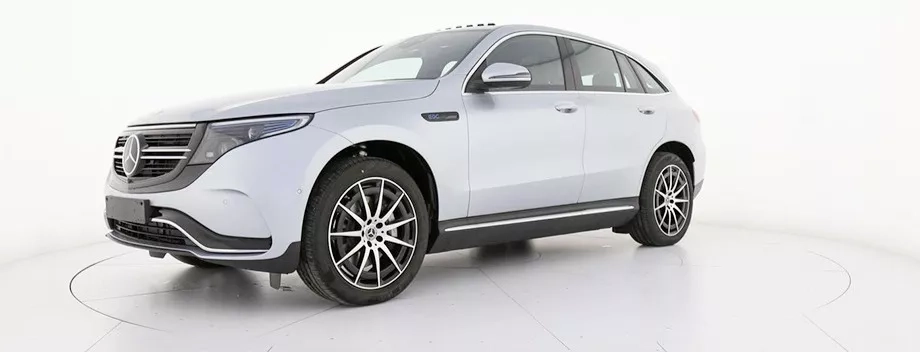 mercedes eqc in offerta nera vista laterale