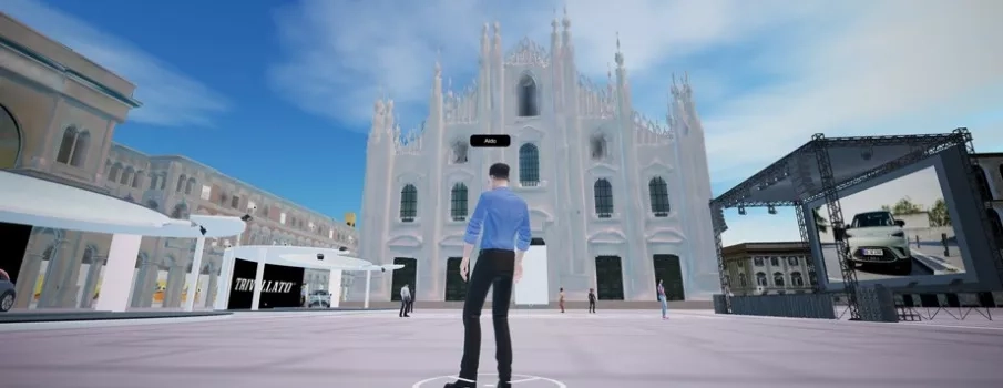 piazza virtuale trivellato milano piazza duomo