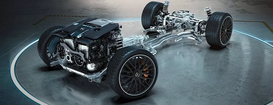 nuova mercedes sl amg sospensioni