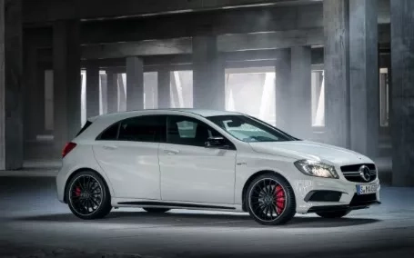 mercedes classe a seconda generazione frontale