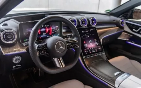 mercedes classe c berlina strumentazione digitale