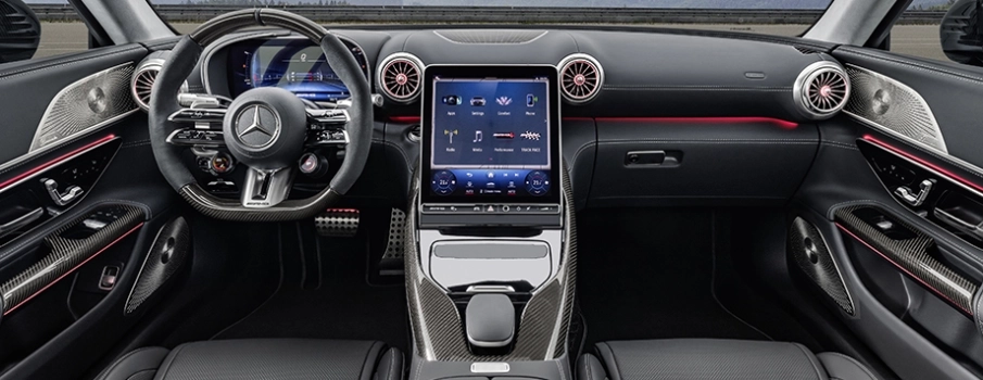 mercedes amg gt interni