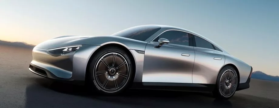 mercedes vision eqxx esterno