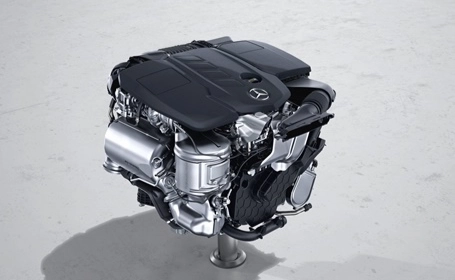 mercedes classe c sw all-terrain cofano motore aperto