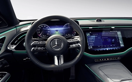 mercedes classe e berlina interni volante