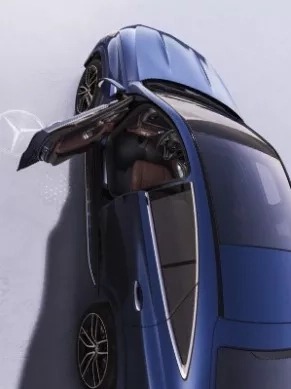 Mercedes gle coupe Restyling 2023 tetto panoramico