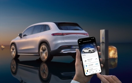 Ricarica Mercedes eqs suv con Mercedes me Charge
