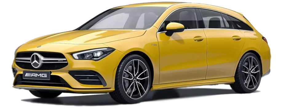 mercedes cla amg 35 shooting brake header