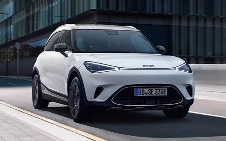 nuovo smart SUV elettrico frontale