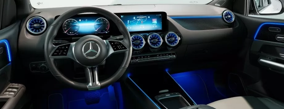 nuova classe b interni tecnologia