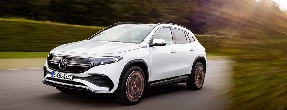 mercedes eqa nuova offerta trivellato bianca