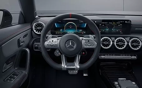 mercedes cla amg 45 shooting brake interni