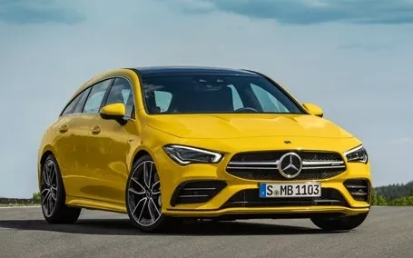 cla shooting brake amg 35 laterale