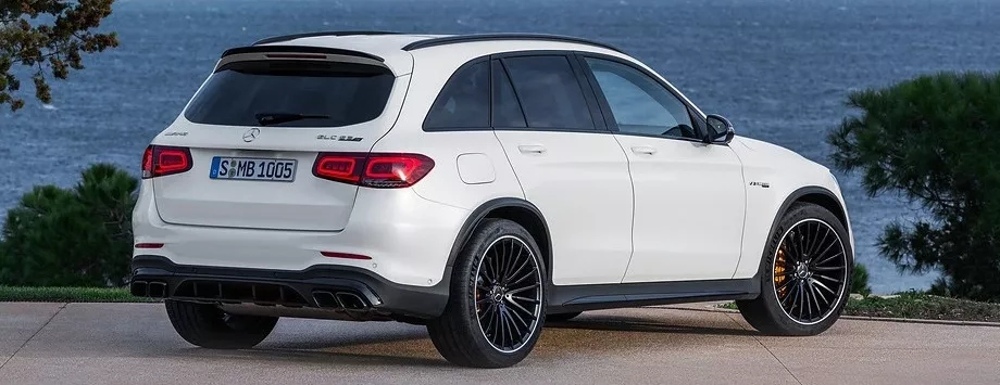 mercedes glc amg design posteriore