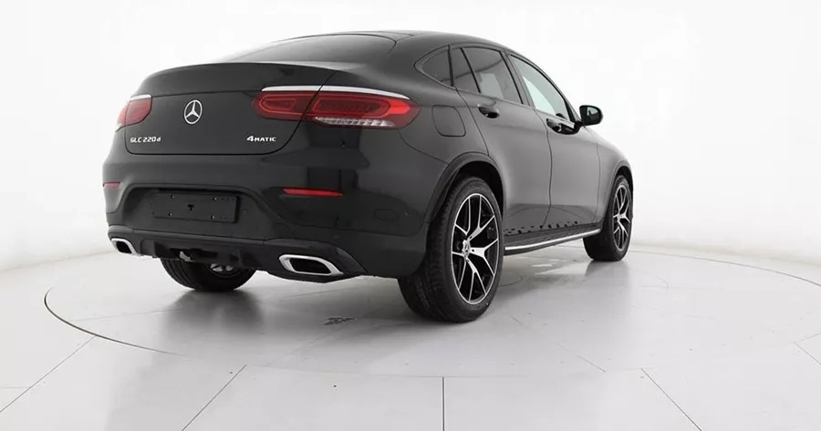 mercedes glc coupe offerta nero posteriore