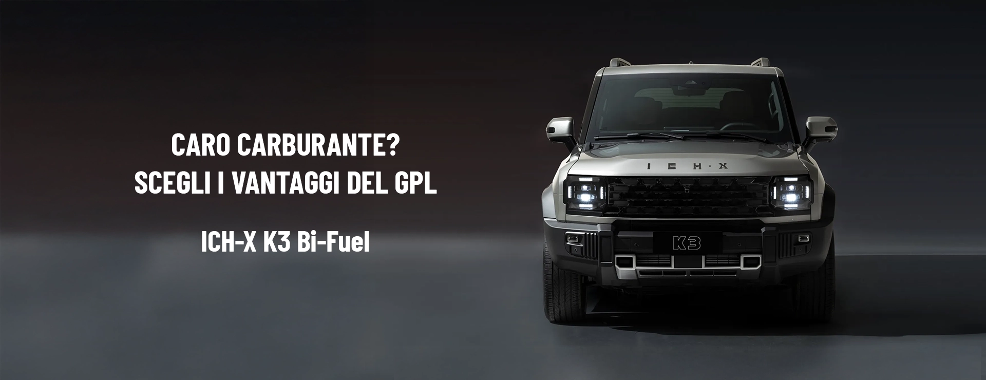 Nuova ICH-X K3: il lusso che non teme il caro benzina
