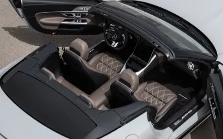 mercedes sl amg interni quattro posti