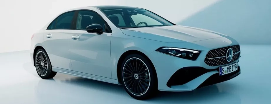 mercedes classe a sedan design frontale