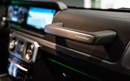 classe g amg magno heroes 2022 interni plancia