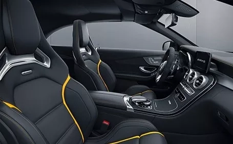 interni classe c amg cabrio dettaglio sedili