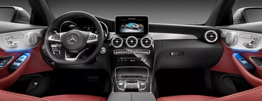 mercedes classe c coupe plancia
