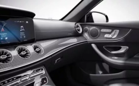 interni Classe E AMG Cabrio elementi decorativi