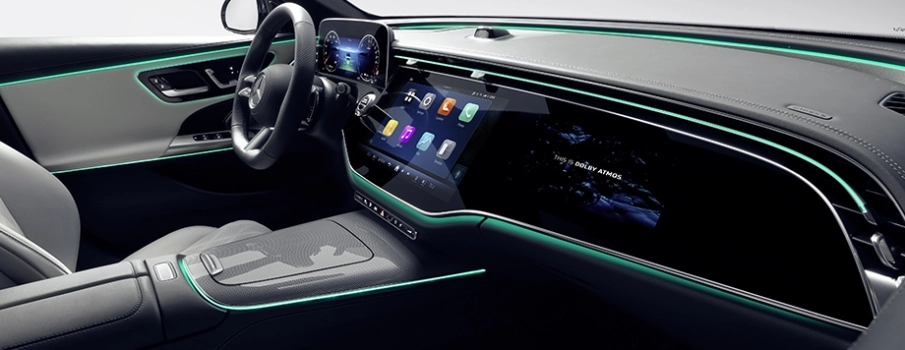 mercedes classe e berlina plancia