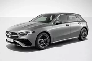 mercedes classe a grigia vista frontale