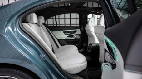 I sedili posteriori di nuova Mercedes Classe E