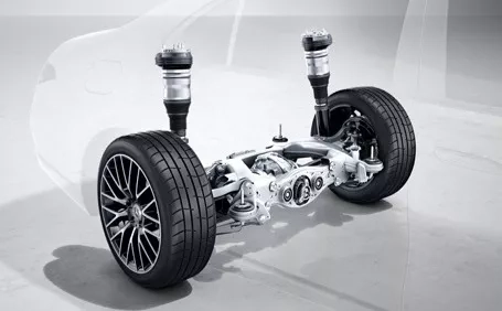 classe s berlina asse posteriore sterzante