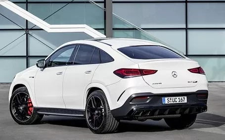 gle coupe amg 63 design posteriore