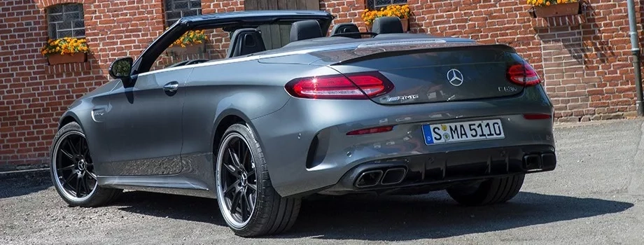mercedes classe c cabrio amg design posteriore