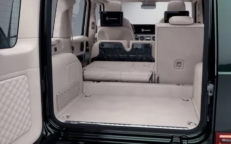 mercedes classe g interni sedili posteriori